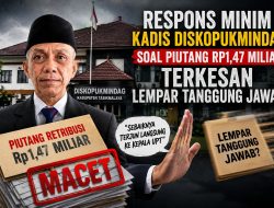 Respons Minim Kadis Diskopukmindag Tasikmalaya Soal Piutang Rp1,47 Miliar, Dinilai Lempar Tanggung Jawab