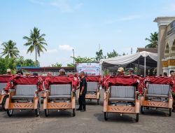 220 Becak Listrik Bantuan Presiden Akan Disalurkan kepada Pengayuh Lansia di Tasikmalaya