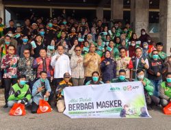 APHI, Pemprov Sumsel dan Mitra APP Group Libatkan 80 Relawan Bagikan 8.000 Masker