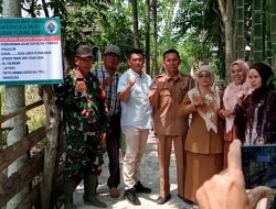 Pembangunan Jalan Rabat Beton Desa Lubuk Puding Baru Diverifikasi, Dinyatakan Sesuai RAB