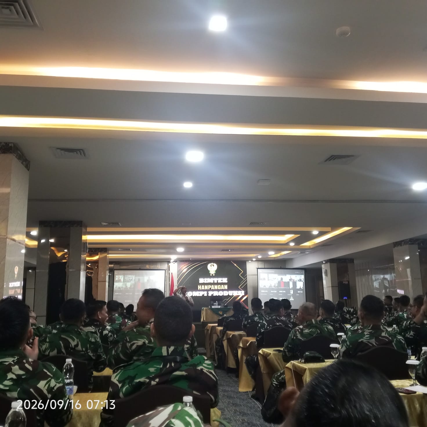 Bimtek Hanpangan Kodam II/Swj Dibuka, 150 Personel Ikuti Pembekalan 1