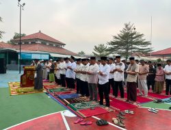 Kemarau Berkepanjangan, Lapas Kelas I Palembang Gelar Salat Istisqa Bersama Warga Binaan