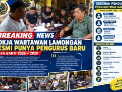 POKJA Wartawan Lamongan Tetapkan Susunan Organisasi