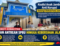 Koalisi Anak Jambi Anti Korupsi Datangi Dishub, Soroti Antrean SPBU hingga Kebersihan Jalan