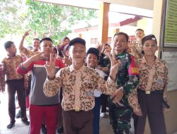 Babinsa Kalidoni Edukasi Pelajar SMPN 29 Palembang Cegah Perundungan