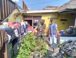 Babinsa Dua Ilir Ajak Warga Manfaatkan Pekarangan untuk Tanaman TOGA