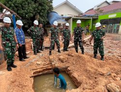 Tim Monev Sterad Tinjau Revitalisasi SMK 5 dan SMK 6 di Wilayah Kodim 0418/Palembang