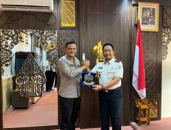 Perkuat Sinergi Keamanan, Kalapas Kelas I Palembang Lakukan Audiensi ke Polrestabes Palembang