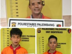 Pencuri 17 Aki dan 20 Charger Mobil Golf Diringkus Unit Pidum Polrestabes Palembang