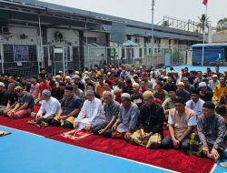 Rutan Kelas I Palembang Gelar Sholat Istisqa, Ikhtiar Bersama Memohon Hujan dan Keselamatan dari Kekeringan