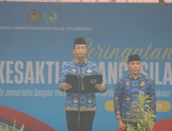 Hari Kesaktian Pancasila, Lapas Palembang Perkuat Semangat Kebersamaan
