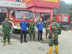 Satgas Karhutla Kodim 0418/Palembang Gelar Apel Siaga Karhutla, Pastikan Personel dan Peralatan Siap