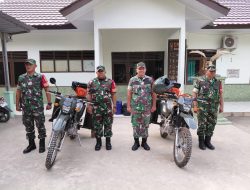 Koramil 418-08/Sako Gelar Apel Siaga Karhutla, Pastikan Personel dan Peralatan Siap