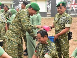 Dandim 0418/Palembang Pimpin Korps Raport, 41 Prajurit Naik Pangkat di Lingkungan Kodim 0418/Palembang