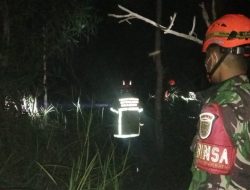 Satgas Karhutla Kodim 0418/Palembang Padamkan Kebakaran Semak Belukar di Gandus