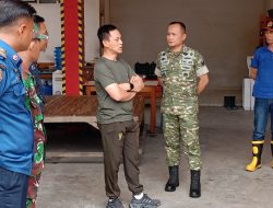 Pangdam II/Sriwijaya Tinjau Posko Karhutla Koramil 418-04/Kertapati, Cek Kesiapan Personel dan Peralatan