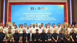 Kalapas Kelas I Palembang Hadiri RDP Komisi XIII DPR RI, Bahas Tantangan Pemasyarakatan