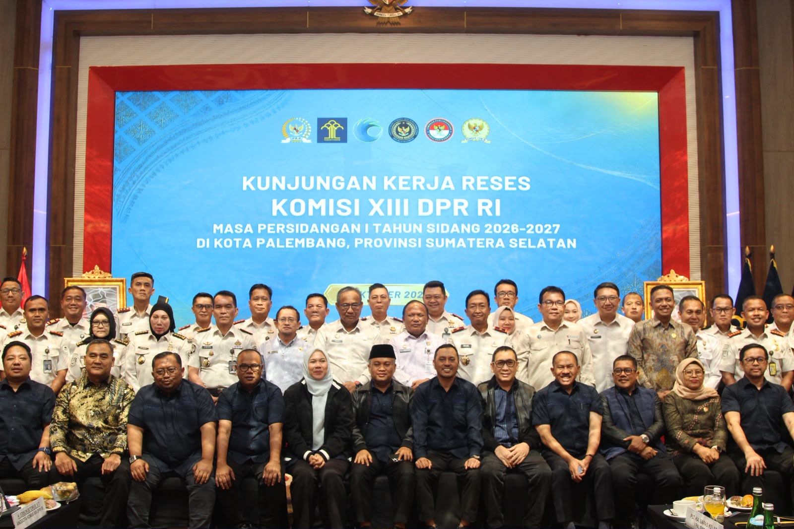 Kalapas Kelas I Palembang Hadiri RDP Komisi XIII DPR RI, Bahas Tantangan Pemasyarakatan 1