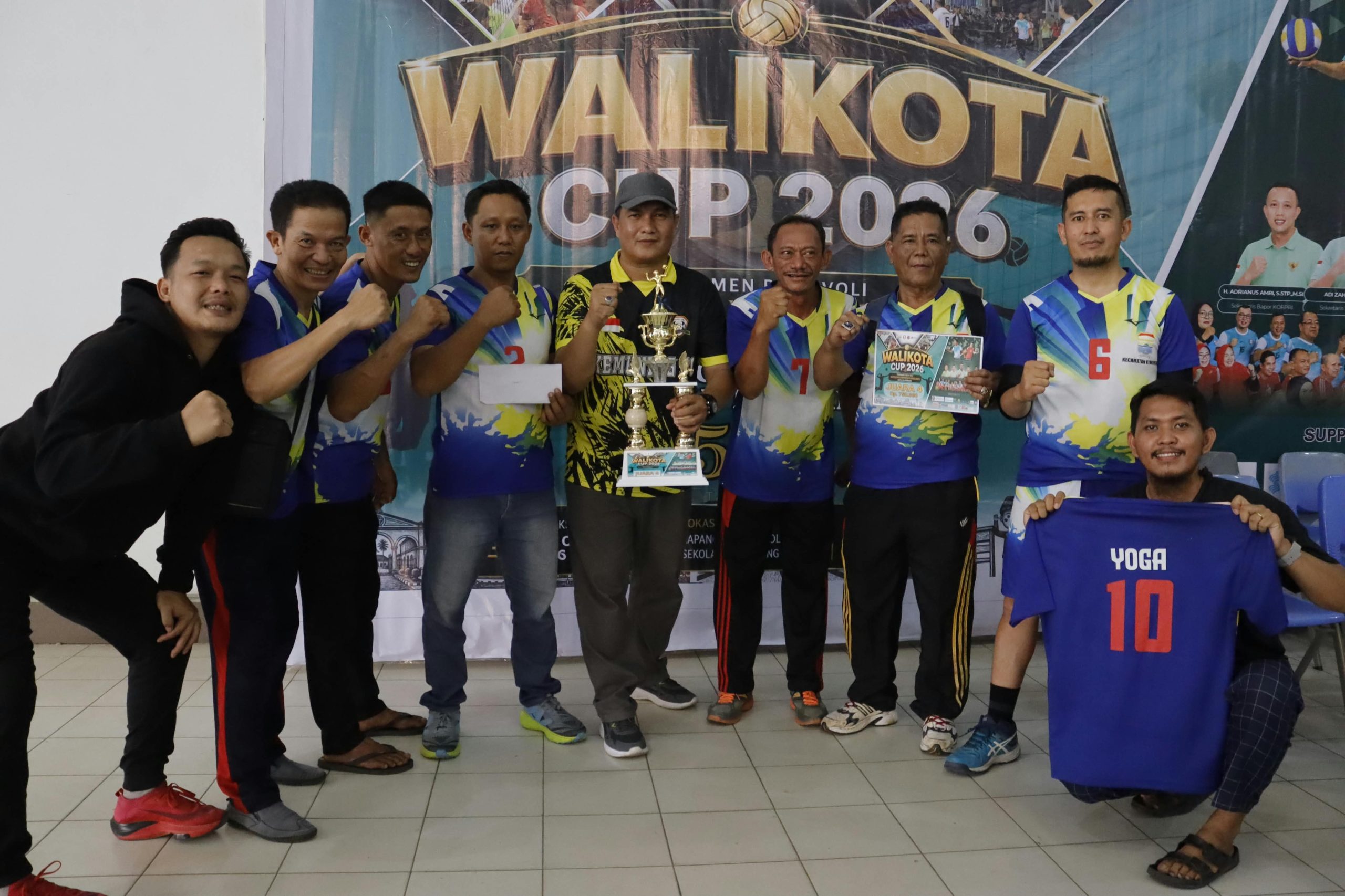 Kecamatan Kemuning Raih Juara IV Turnamen Bola Voli Walikota Palembang Cup 2026 1