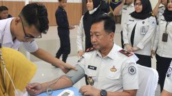 Lapas Kelas I Palembang Lanjutkan CKG dan Skrining TB, Ratusan Warga Binaan Jalani Pemeriksaan Kesehatan 3