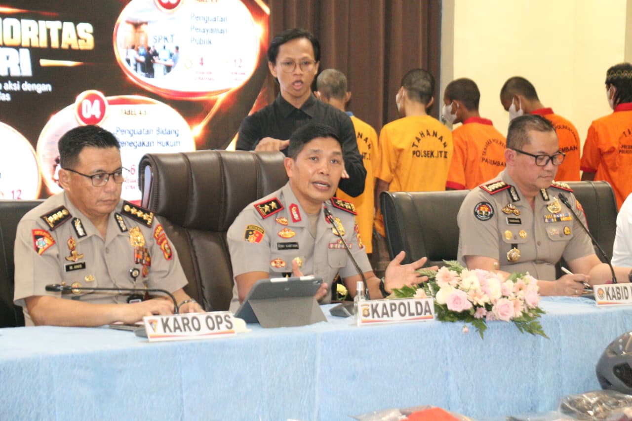Bersama Masyarakat, Polda Sumsel Berantas Premanisme demi Keamanan dan Kelancaran Pembangunan 1
