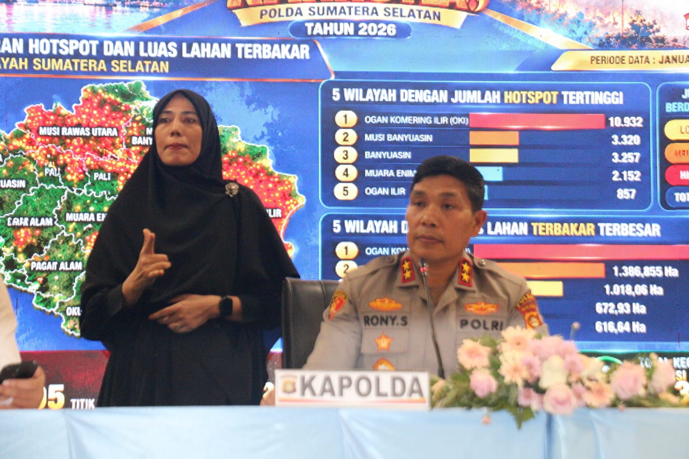 Polda Sumsel Tangani 17 Laporan Karhutla Kluster Korporasi, Area Konsesi 620,62 Hektare Disegel 1