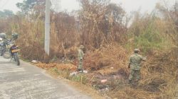 Satgas Karhutla Kodim 0418/Palembang Patroli di Talang Jambe dan Karya Baru, Hotspot Nihil