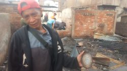 Kebakaran Lorong Sabar, 15 rumah Hangus Menyisakan Puing