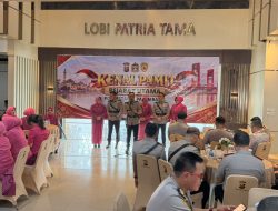 Kapolrestabes Palembang Pimpin Sertijab PJU Dan Kapolsek Dilingkungan Polrestabes Palembang