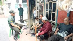 Antisipasi Curanmor, Babinsa 11 Ilir Bersama Kasi Trantib Bahas Peningkatan Patroli Keamanan