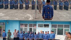 Upacara apel gabungan ASN kecamatan Ulumusi Dilaksanakan lebih awal