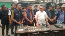 Tim Gabungan Kembali Gerebek Lokasi Narkoba, 7 Orang Diamankan Dari Lorong Manggar Lawang Kidul Palembang
